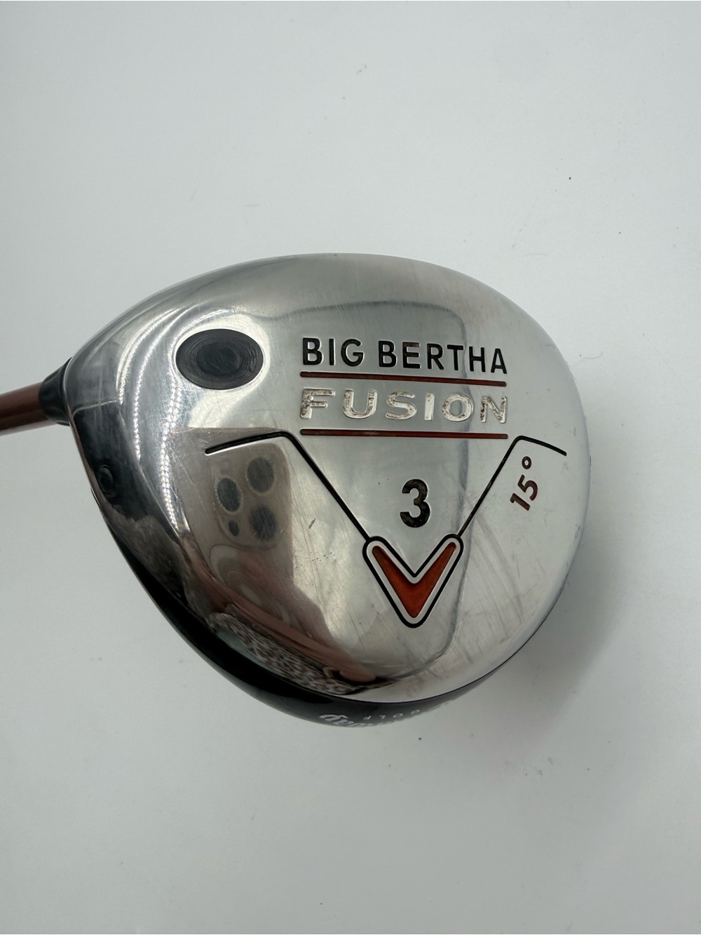 Callaway Big Bertha Fusion 15* Fairway 3 Wood Aldila NVS Ladies Flex LH